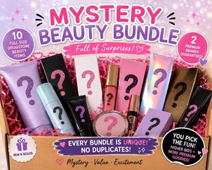 12 Piece Mystery Beauty Bundle Auction | 10 Full Size Items + 2 Premium...