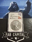 2021 (P) SILVER EAGLE NGC MS70 MERCANTI STRUCK AT PHILADELPHIA EMERGENCY FDOI