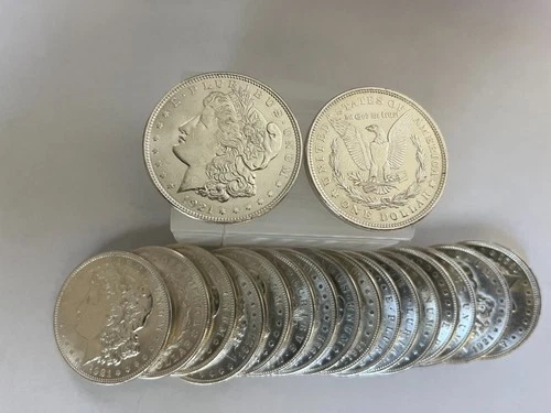 1921-S $1 Morgan Silver Dollar 20 coins-BU