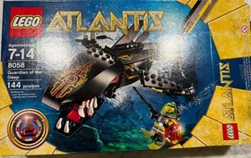 LEGO 8058 Atlantis Guardian Of The Deep RETIRED 99% w/Manuals, Figures and Box!