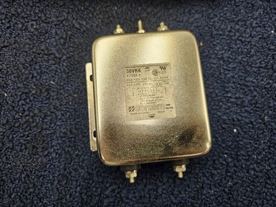 Corcom 30VK6 Line Filter F7358 30A 120/250V 50-60Hz 80A/40°C 250V-