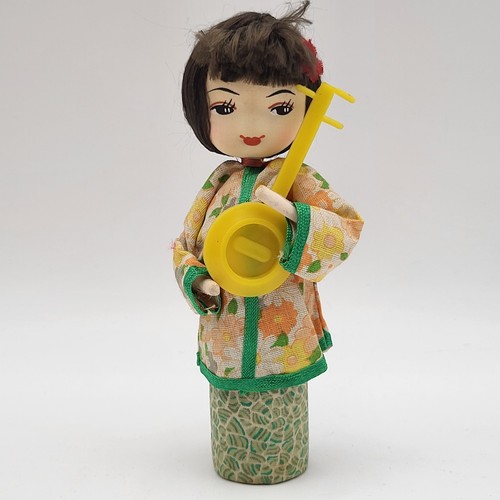 Vintage Japanese Bradley Type Doll 1970s 6" Tall