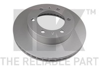 2X Bremsscheibe NK 3145140 FüR Toyota Hilux 7 Pick Up 8 4WD KUN25 KUN15 KUN35