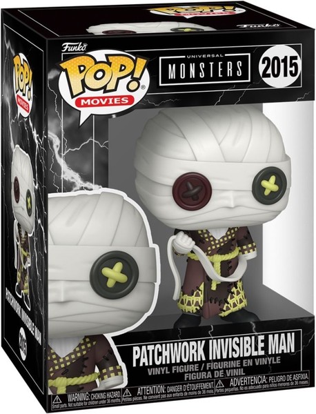 Gadget - Universal Monsters: Funko Pop! Movies - S5 - Invisible Man (Patchwork)-image