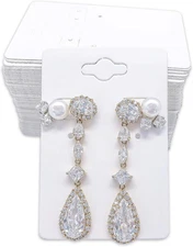 Various Hanging Earring Display Cards, Jewelry Display Pack of 100 Pcs (2"X3" In