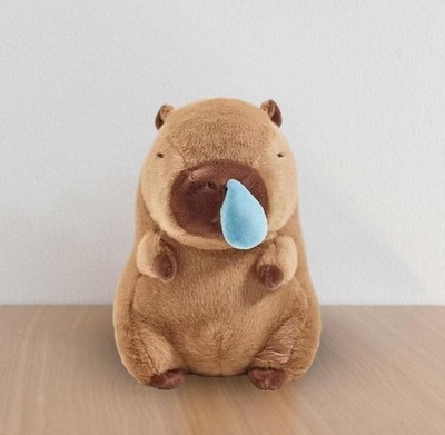 Stofftier Plüschfigur Spielzeug Capybara mit Rotz Rückzug Schlafzimmer Sofa