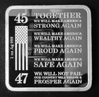 Trump Train 1 Oz .999 Pure Silver Square Bar Bullion