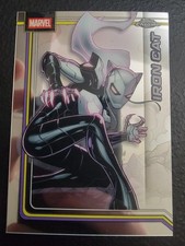2026 Topps Chrome Marvel Iron Cat #127 Base Card