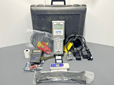 Midtronics Celltron Ultra Universal Stationary Battery Analyzer Kit Power Tested