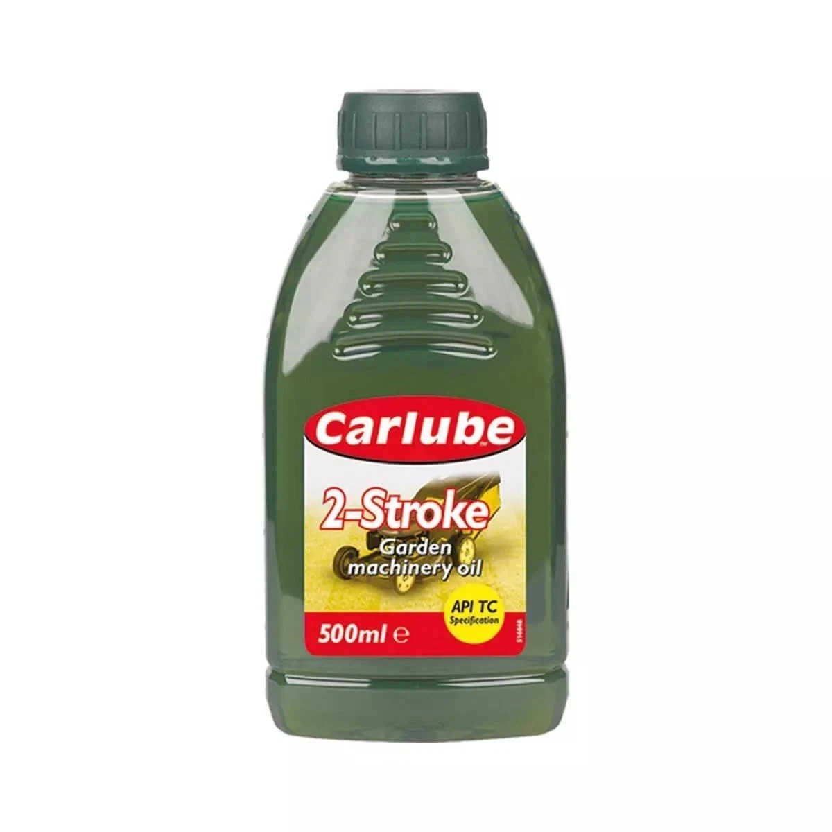 1 x Carlube 500ml 2 Stroke Lawnmower Chainsaw Garden & Machinery Oil