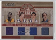 2010 Timeless Treasures 26/99 Devin Ebanks Timofey Mozgov Andy Rautins #15 fm0