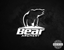 Bear Archery Decal, Vinyl Die Cut Window Sticker, 100 Made In USA