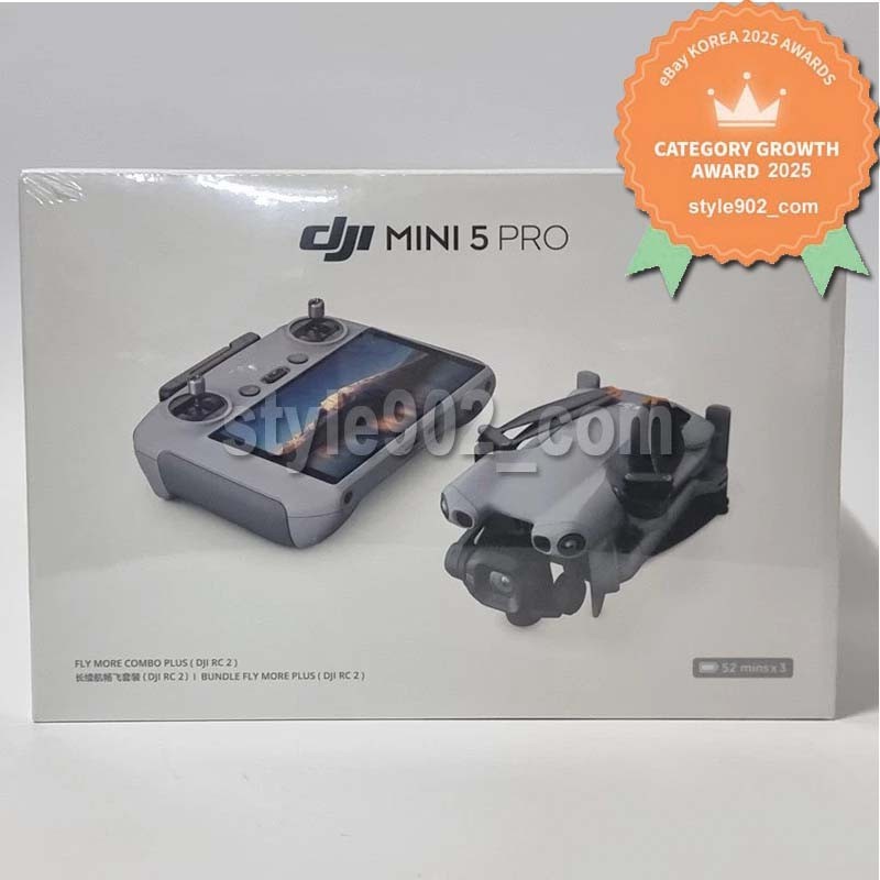 Genuine - DJI Mini 5 Pro Fly More Combo Plus (Battery x3 + RC 2