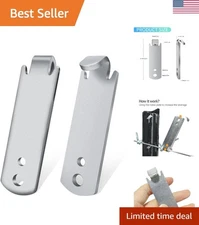 Professional Grade Fence Wire Twisting Tool - Stainless Steel 2 Pack for Farms