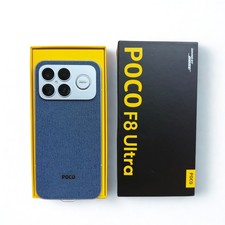 Xiaomi Poco F8 Ultra Smartphone 16GB/512GB Bose Sound Unlocked UK Version Blue