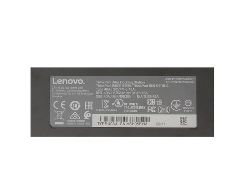 01YT274 Lenovo ThinkPad Ultra Docking Station inkl. 135W Netzteil - Afbeelding 6 van 7