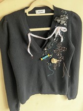 Moschino Couture Women s Vintage Jumper Wool ...