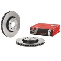 2X Brembo Bremsscheiben 318Mm InnenbelÜFtet Vorne Passend FüR MERCEDES-BENZ