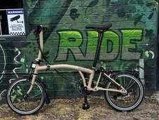 Brompton C Line Explore Folding Bike  with Ra...