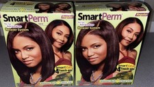 SmartPerm No-Lye Anti-Breakage Hair Relaxer System - 1 Kit - 4 touch-ups QTY 2