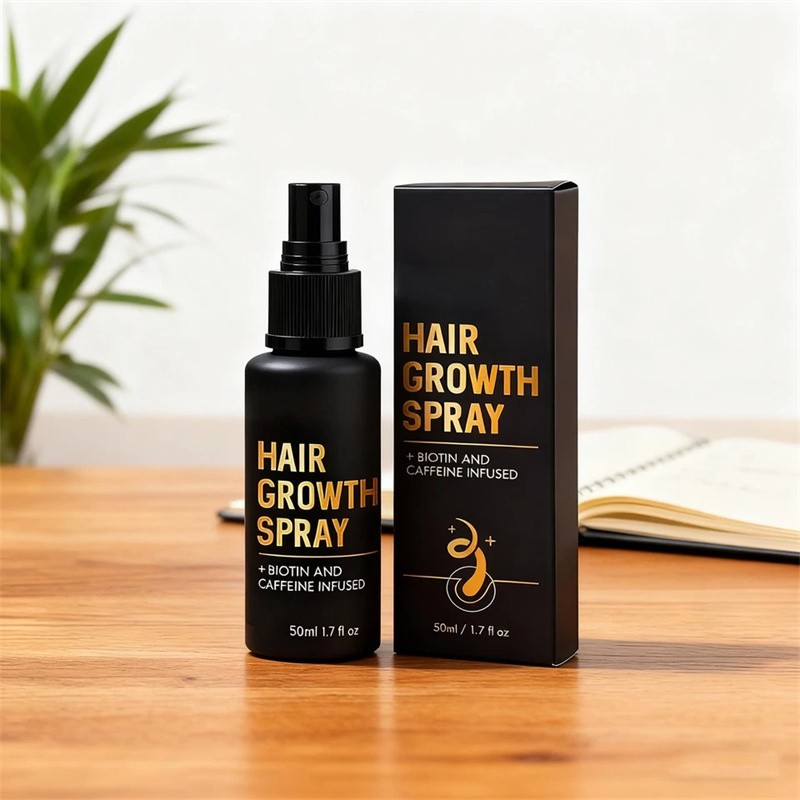 HaloGrow Hair Growth Spray 50ml Natural Hair Thickening Gentle Regrowth Mist