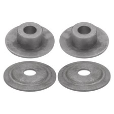 2pcs Bench Grinder Arbor Washer Flange 1.26''ODx0.63''ID Carbon Steel Tool Parts