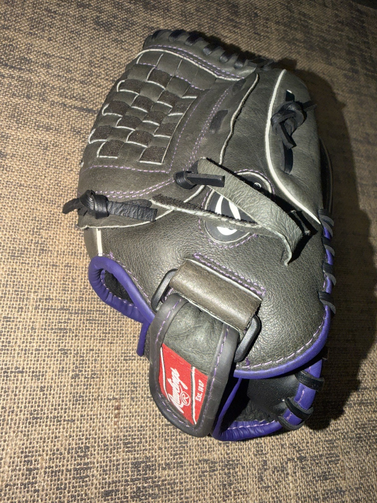 St12dspur Rht Right Hand Leather Black