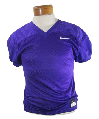 NEW Nike Youth Kids Stock Vapor Football Jersey L Purple MSRP$50
