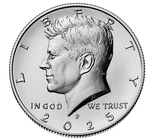 2025 kennedy half dollar P&D 2 coin set