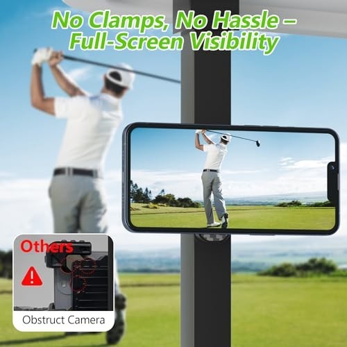 Magnetischer Golfwagen Handyhalter für iPhone & Android - passend für EZGO, Club Car, Yama - Bild 3 von 8