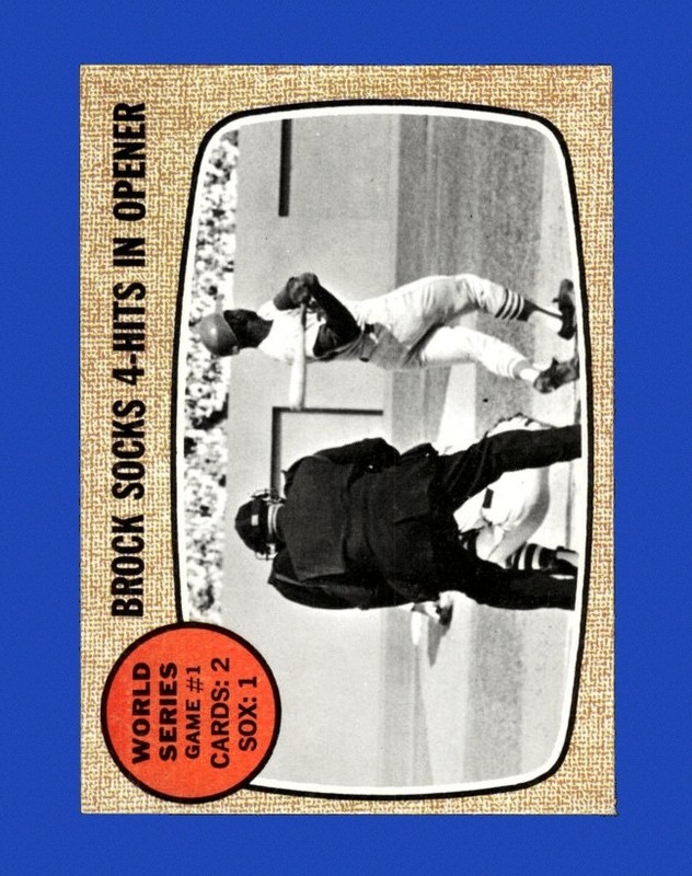 1968 Topps Set-Break #151 World Series Game 1 EX-EXMINT *GMCARDS*