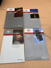 2012 Toyota Rav4 Owner’s Manual, Quick Reference Guide With Free Shipping