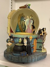 Disney SNOW WHITE Villain Snow Globe Evil Que...