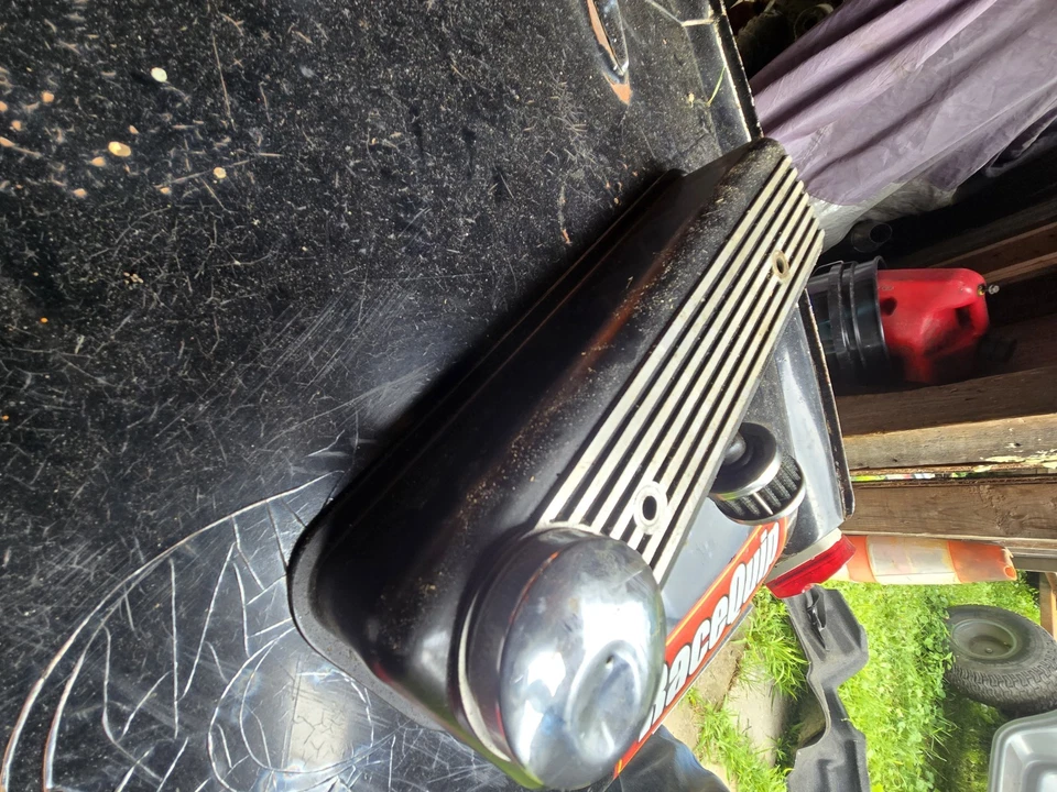 Cubierta de válvula de aluminio Triumph Spitfire espacio libre adicional para balancines altos  Foto 4 de 4