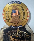 Grand Army Of The Republic pinback pinback button and ribbon