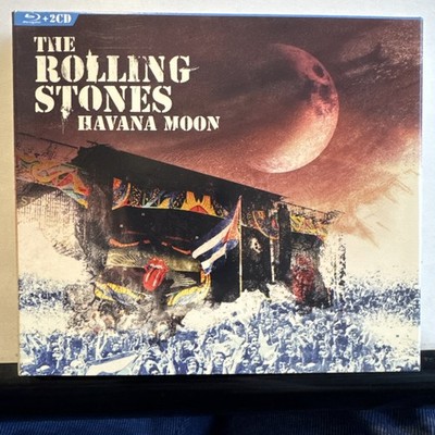 Rolling Stones - Havana Moon - Blu-Ray + 2 CDs + Bonus Tracks Rare OOP Jagger
