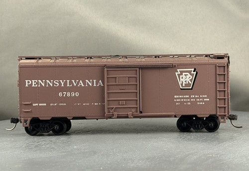 Roundhouse - Pennsylvania - 40' Box Car # 67890 con Kadees | Zustand: Used