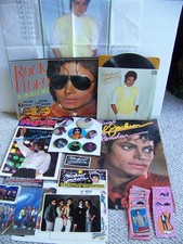 Michael Jackson Memorabilia Lot: Calendar, Magazine, Books,Pins, Stickers