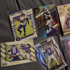 Score Absolute Select Jefferson Cousins Jordan Vikings/Saints RC 6-Card Lot