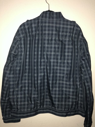 Giacca da uomo Banana Republic colore nero grigio taglia XL RARA $130 - Foto 6 di 9