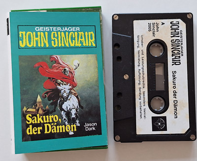 John Sinclair Sakuro der Dämon MC Kassette Hörspiel TSB geschraubt