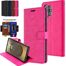 Wallet Case for Samsung Galaxy S25 Ultra Shockproof Leather Flip Magnetic Cover