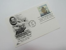 USPS Scott UX86 19c Drakes Golden Hinde 1580 Postal Card First Day of Issue
