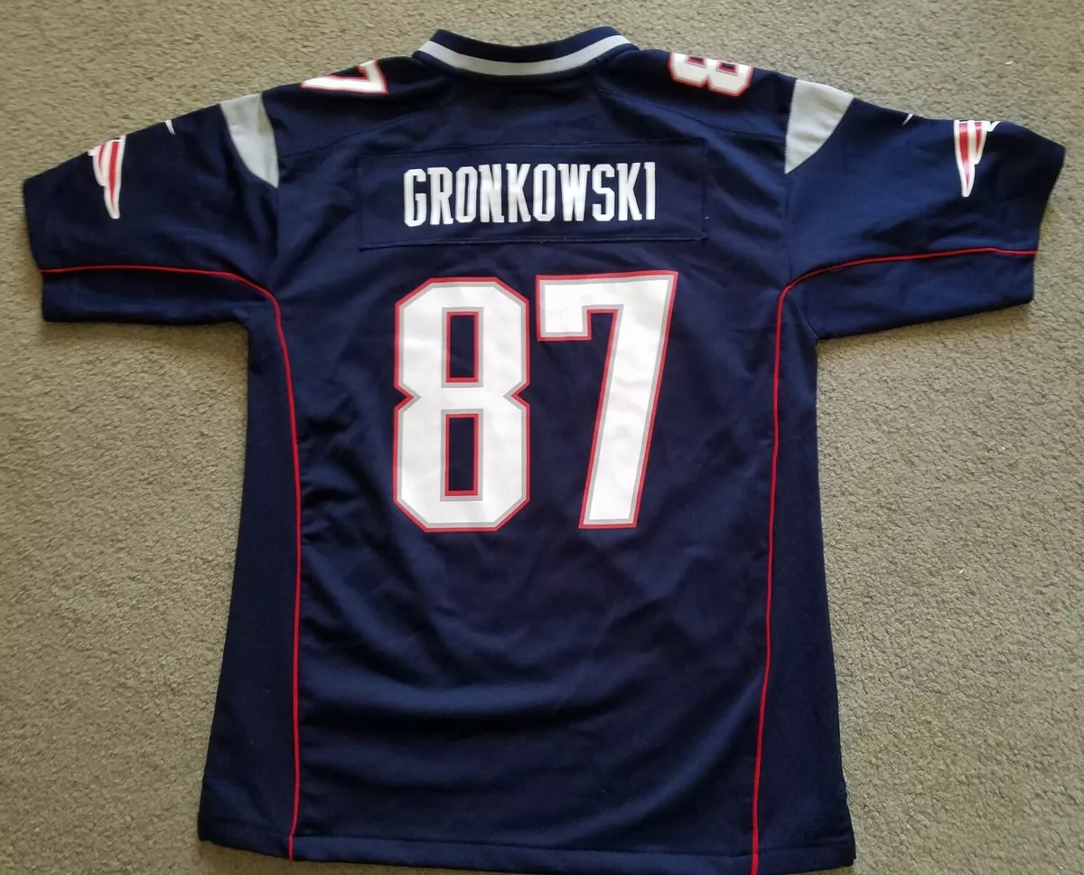 White gronk cheap jersey