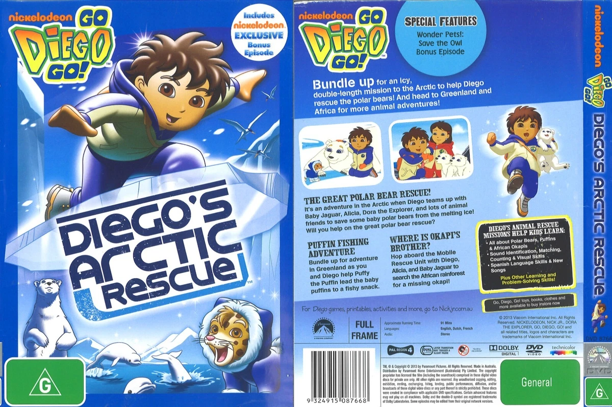 80dNEW SEALED DVD DIEGO'S ARCTIC RESCUE | eBay
