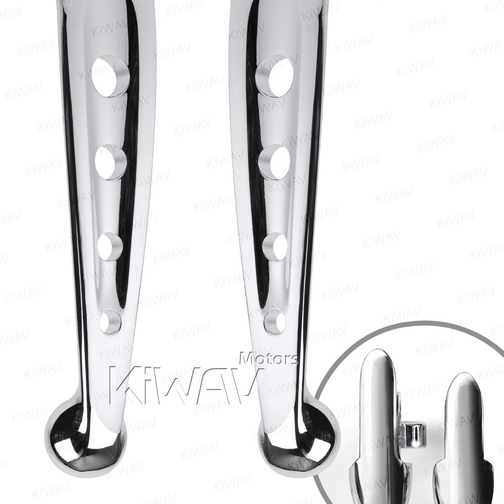 4-hole chrome hand control lever kit fits 2014-2016 Harley CVO Limited FLHTKSE