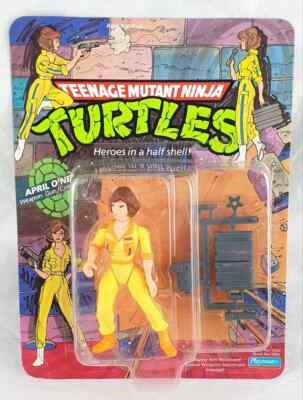 April O Neil MOC sealed Teenage Mutant Hero Ninja Turtles vintage