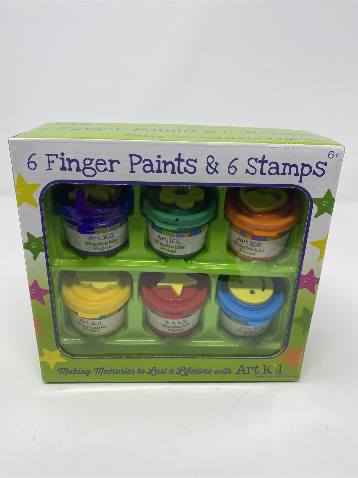 6 FINGER Ranking TOP10 PAINTS AND STAMPS Art Condition 101 #58202 Item New Max 47% OFF