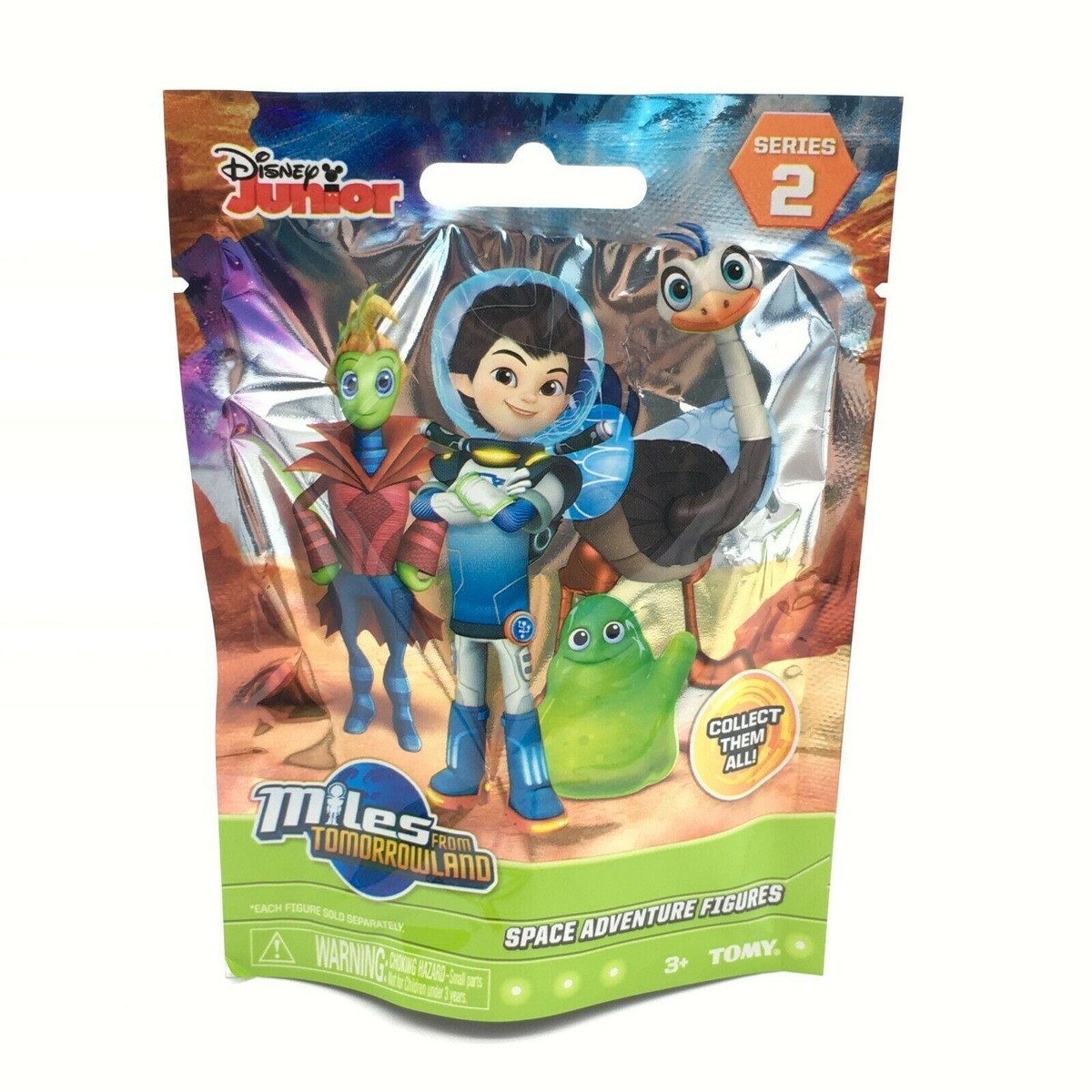 DISNEY JUNIOR MILES FROM TOMORROWLAND LOT OF 2 BLIND FIGURE PACKS