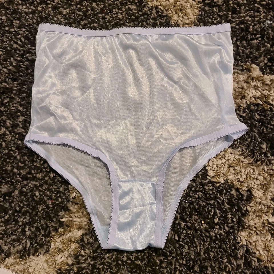 Haband 复古 100% 尼龙内裤尺寸 Med 2 英寸包装。 超丝柔软 — 第 2/3 张图片